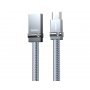 REMAX DATA kabl Golden Diamond USB na TIP C RC-091, srebrni - slika 1