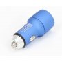E-GREEN Punjač za auto 2xUSB port 5V 3.1A plavi - slika 1