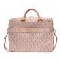 Guess Torba za laptop od 16'' GCUBE STRIPES PINK - slika 3