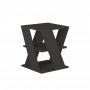 HANAH HOME Sto za dnevnu sobu Cyclo Anthracite - slika 1