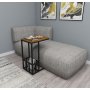 HANAH HOME Pomoćni stočić Prag C Walnut - slika 3