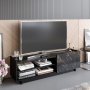 HANAH HOME TV polica Valantina Black (788DEC4044) - slika 2
