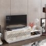 HANAH HOME TV polica Viano White (788DEC4047) - slika 1