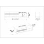 HANAH HOME TV polica Viano Cordoba White (788DEC4046) - slika 5