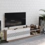 HANAH HOME TV polica Viano Cordoba White (788DEC4046) - slika 1