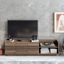 HANAH HOME TV polica Viano Walnut (788DEC4048) - slika 2