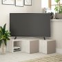 HANAH HOME TV polica Compact Light White Light Mocha (855DTE3049) - slika 2