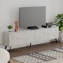 HANAH HOME TV polica Dune Ancient White (855DTE3097) - slika 3