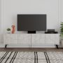 HANAH HOME TV polica Dune Ancient White (855DTE3097) - slika 2