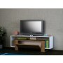 HANAH HOME TV polica Mery White Walnut (745DCD3042) - slika 3