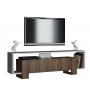 HANAH HOME TV polica Mery White Walnut (745DCD3042) - slika 1