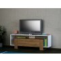 HANAH HOME TV polica Mery White Walnut (745DCD3042) - slika 2