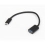 E-GREEN (OST05421) adapter TIP C (muški) na USB 3.0 (ženski) crni - slika 1