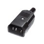 HOME Konektor C14 3pin M (27074) - slika 1