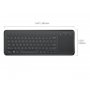 MICROSOFT Tastatura All-in-One Media Keyboard/bežicna/crna - slika 3