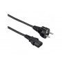 STARS SOLUTIONS (31628) naponski kabl za PC 3x0.7 crni 1.8m - slika 1