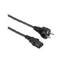 STARS SOLUTIONS (31627) naponski kabl za PC 3x1.0 crni 1.8m - slika 1