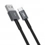 MS (1254153) kabl USB tip A 2.0 (muški) na USB C (muški) 2m crni - slika 1