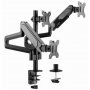 GEMBIRD MA-DA3-01 Podesivi stoni drzac za monitor sa tri ruke, tilt, 17-27 max.7kg - slika 1