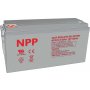 NPP NPG12V-150Ah, Gel battery, C20=150AH, T16, 485*172*240*240, 38,5KG, Light grey - slika 1