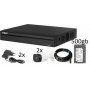 DAHUA -07 SET 2 KAMERE Full HD, 500GB HDD, 2x rg59 15m, 2x npa-ac45 - slika 1