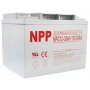 NPP NPG12V-38Ah, Gel battery, C20=38AH, T14,197*165*174*174, 11KG, Light grey - slika 1