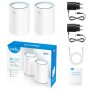 CUDY M1300 AC1200 Dual Band Whole Home Wi-Fi Mesh System ruter (42962) - slika 4