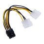 3G (30392) adapter naponski za PCI-E VGA (8-pin) -2x Molex - slika 1
