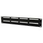 GEMBIRD (NPP-C648CM-001) 48 porta patch panel sa zadnjim upravljanjem kablovima Cate - slika 2
