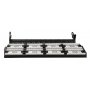 GEMBIRD (NPP-C648CM-001) 48 porta patch panel sa zadnjim upravljanjem kablovima Cate - slika 1