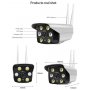 GEMBIRD CAM-IP3MP-B6 Bullit nadzorna kamera 3 mpx - slika 2