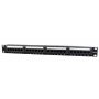 GEMBIRD (NPP-C524CM-001) 24 porta patch panel sa zadnjim upravljanjem kablovima Cat5e - slika 1