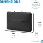 HP (14V33AA) Sports Carry Water-Resistant crna futrola za laptop 15,6'' - slika 3