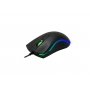 EVEREST SM-M9 1000dpi RGB USB optički gejmerski miš crni - slika 1