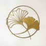 WALLXPERT Zidna dekoracija Ginkgo Leaf Metal Wall Art APT620 - slika 1