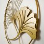 WALLXPERT Zidna dekoracija Ginkgo Leaf Metal Wall Art APT620 - slika 5