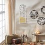 WALLXPERT Zidna dekoracija Ginkgo Rattan Metal Wall Art APT511YB - slika 2
