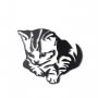 WALLXPERT Zidna dekoracija Cute Cat - slika 1
