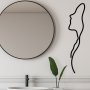 WALLXPERT Zidna dekoracija Woman Face Profile - slika 3