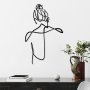 WALLXPERT Zidna dekoracija Woman With Hair Bun - slika 3