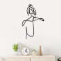 WALLXPERT Zidna dekoracija Woman With Hair Bun - slika 2