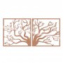 WALLXPERT Zidna dekoracija Tree2 Copper - slika 1