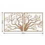 WALLXPERT Zidna dekoracija Tree2 Copper - slika 3