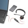 Poly Blackwire slušalice sa mikrofonom BW3310-M mono crne - slika 2