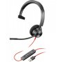 Poly Blackwire slušalice sa mikrofonom BW3310-M mono crne - slika 1