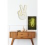 WALLXPERT Dekorativna rasveta Victory Sign Yellow - slika 3