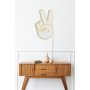 WALLXPERT Dekorativna rasveta Victory Sign Yellow - slika 5