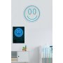 WALLXPERT Dekorativna rasveta Smiley Blue - slika 4