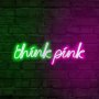WALLXPERT Dekorativna rasveta Think Pink Green - slika 2