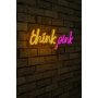 WALLXPERT Dekorativna rasveta Think Pink Yellow - slika 1